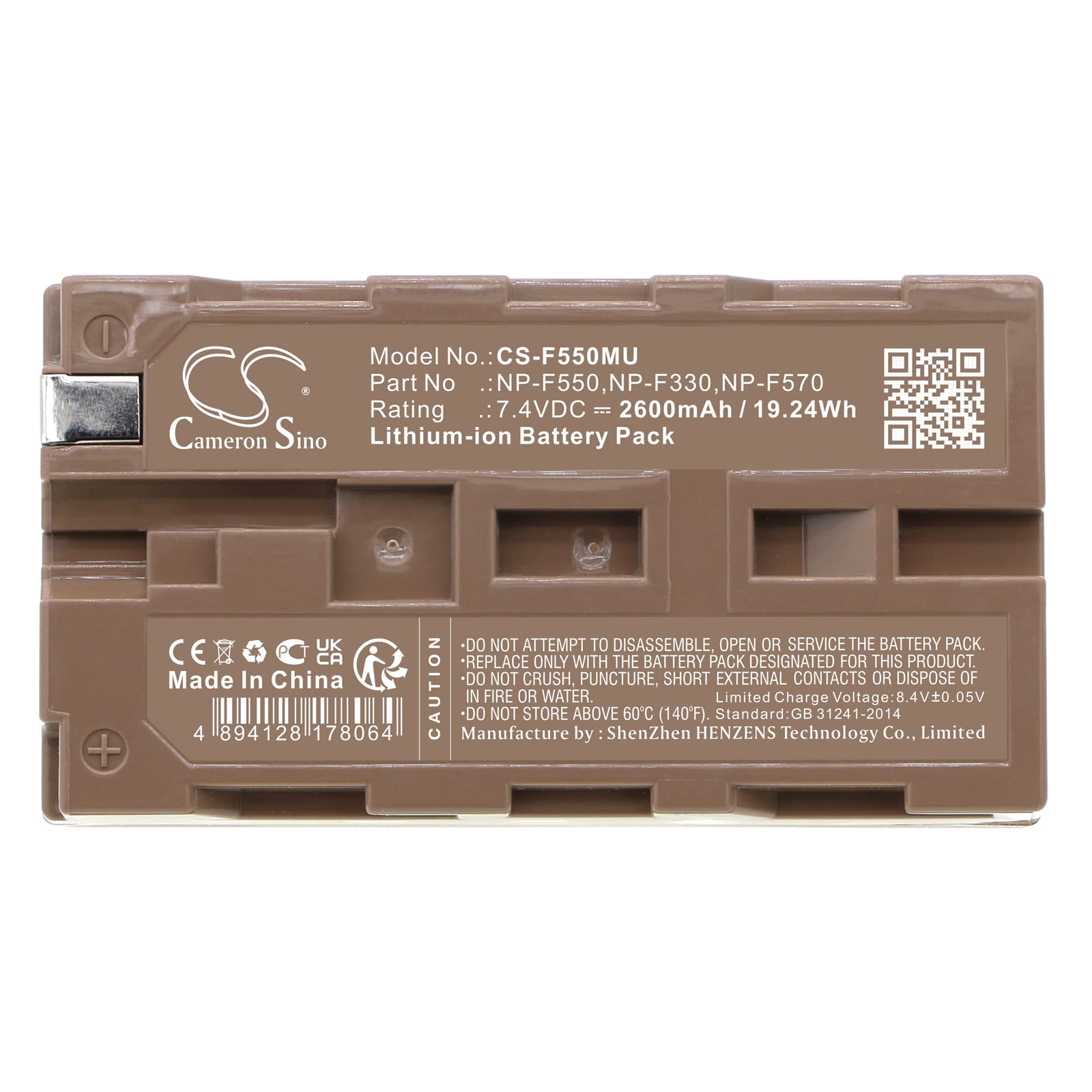 Batteria di ricambio per Sony CCD-TRV930, CCD-TRV940, CCD-TRV94E, CCD-TRV95, CCD-TRV95E, CCD-TRV95K, CCD-TRV98, codice articolo: NP-F330, NP-F530, NP-F550, NP-F570