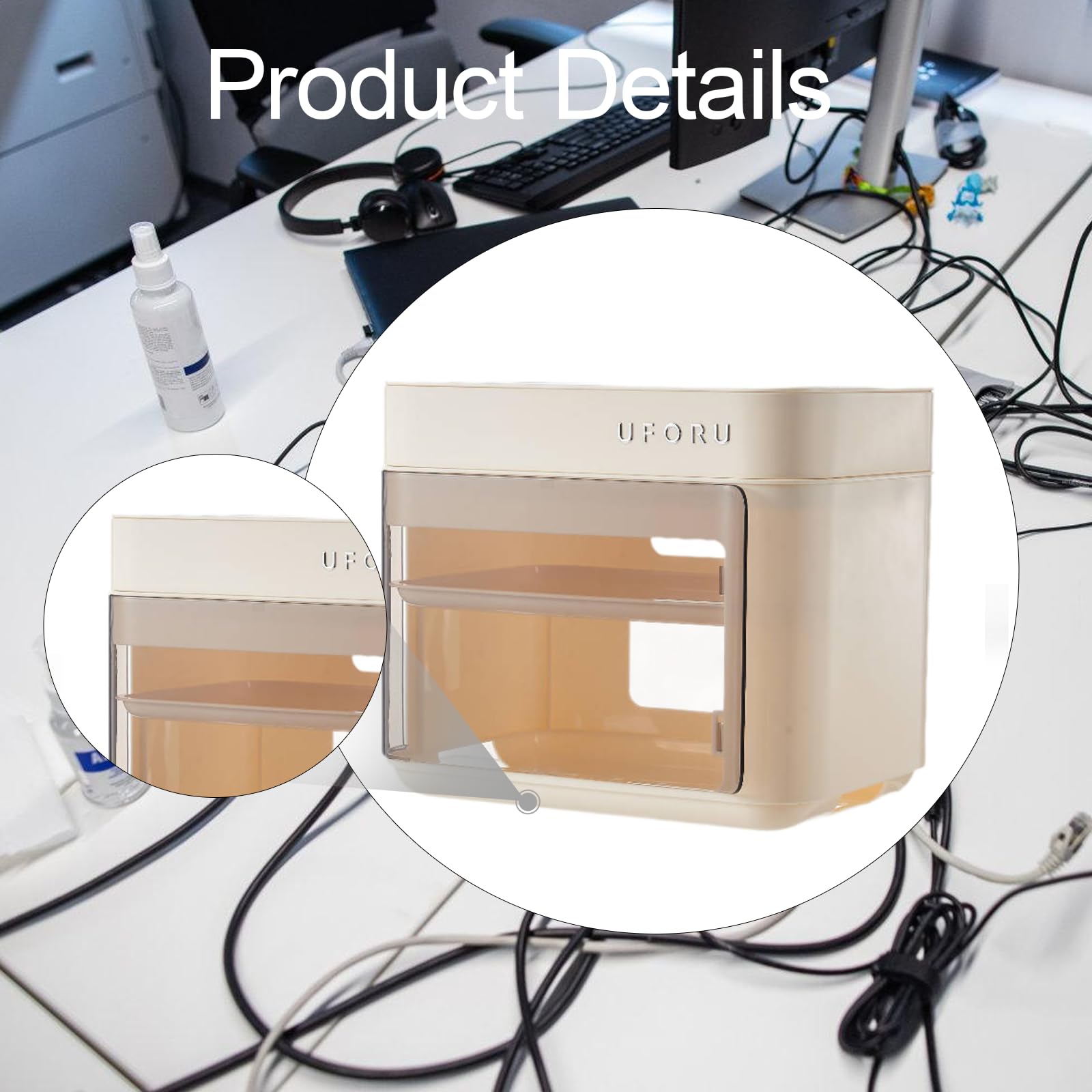 Organizer Cavi Per Router | facile accesso, dissipazione calore, grandi dimensioni, per router e adattatori