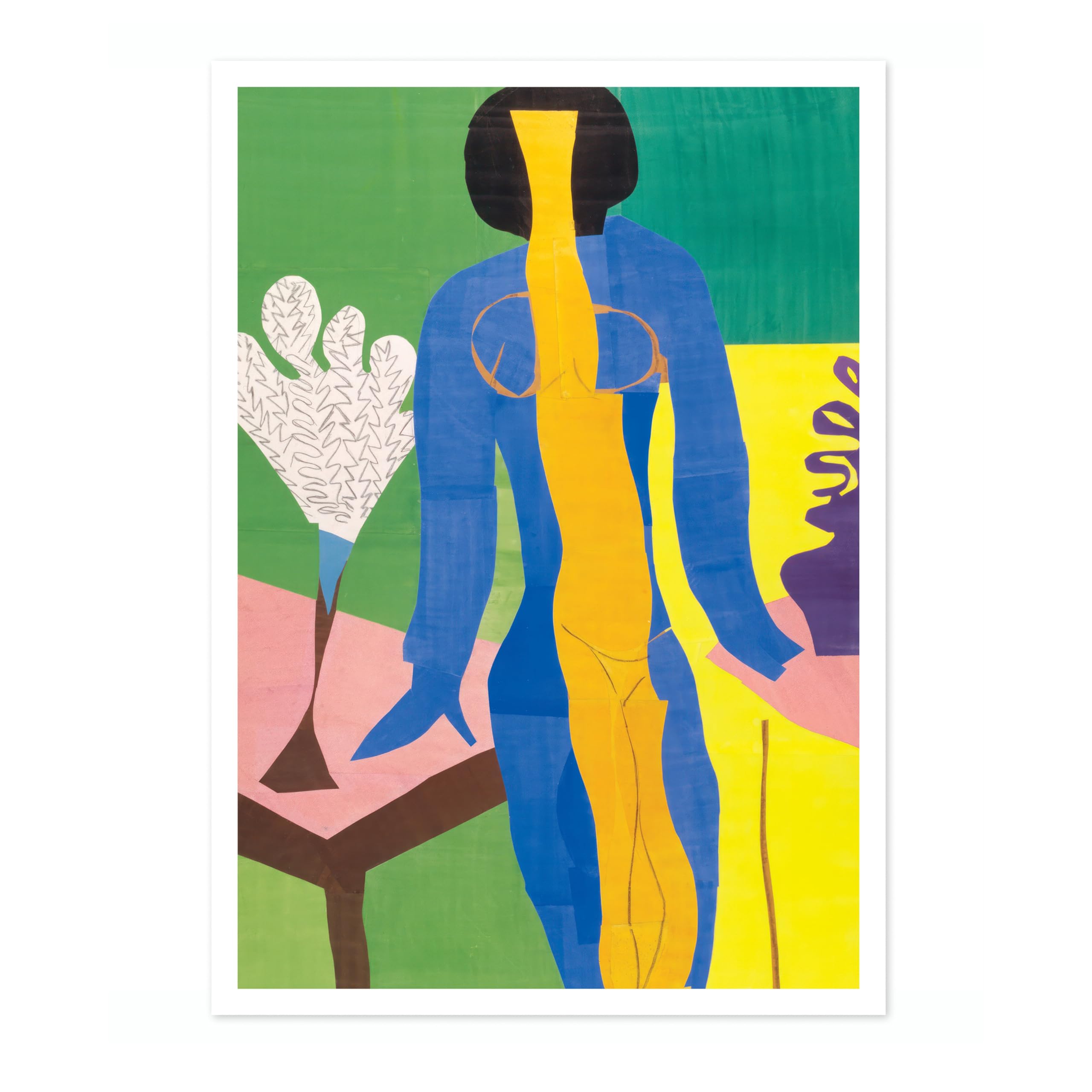 Zulma Henri Matisse Poster. Classic Art Painting Print, Art Exhibition Neutral Wall Art, Modern Minimalist Home Decor Picture, Archival Matte, A1 (Print Only) - 84.1x59.4cm