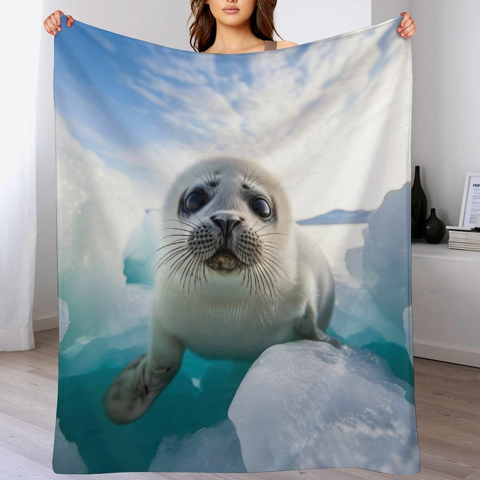 Couverture chaude pour canapé qui élimine les frissons du soir dans le salon
