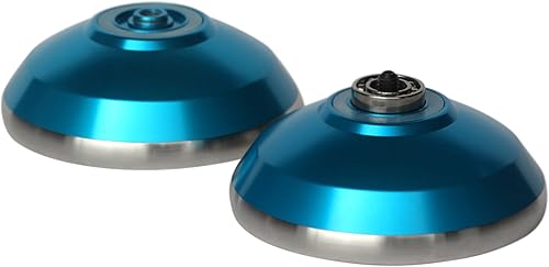 Miniatura 4 de Spintastics - Yoyo profesional de acero bimetálico con eje de rodamiento de bolas de giro largo y cadena extra