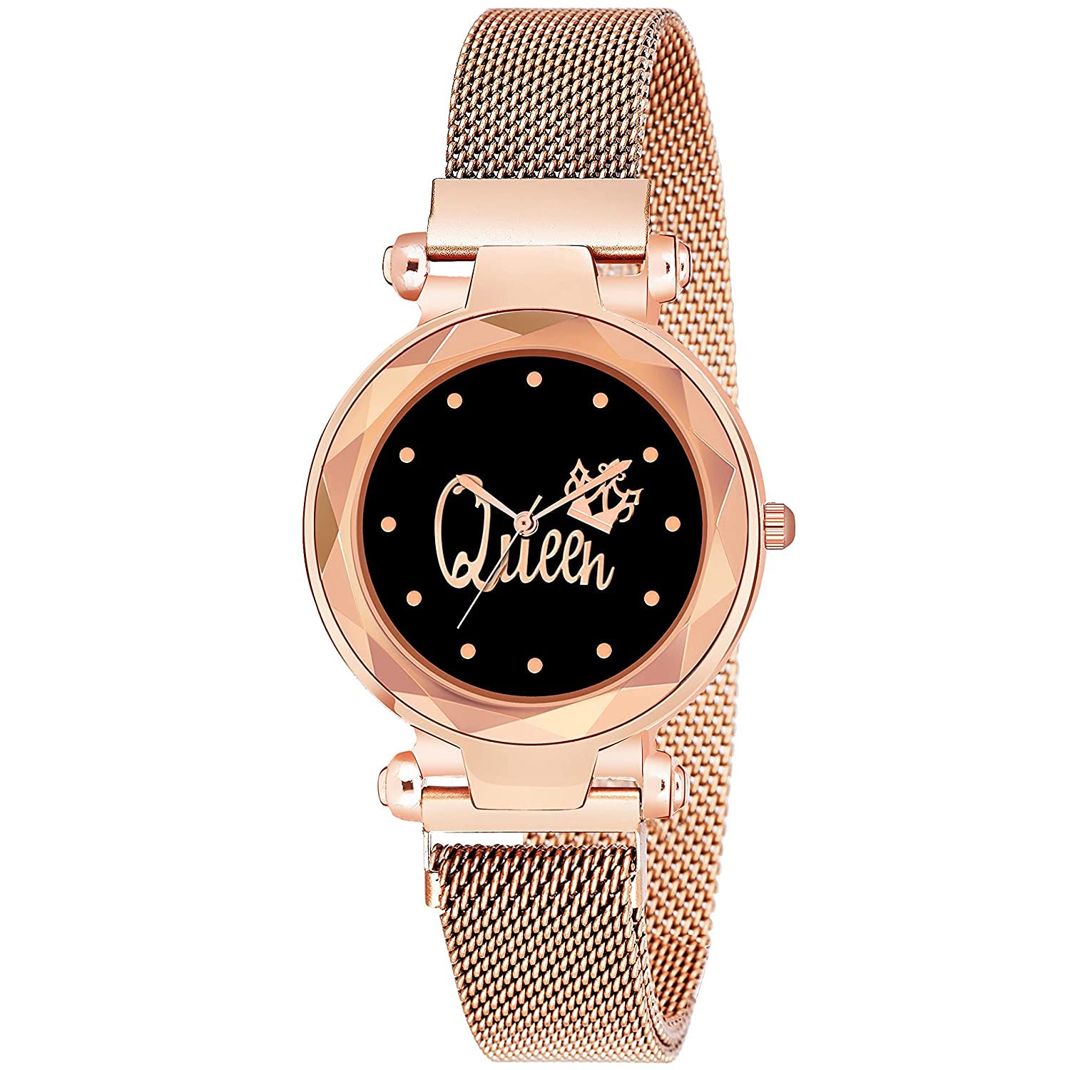 R1O Braded Analog Queen Super Round Dial Watch with Gift for Women analoug Watch or Girls and Watch for Girl or Women (B09TB8FCMV) Amazon Price History, Amazon Price Tracker