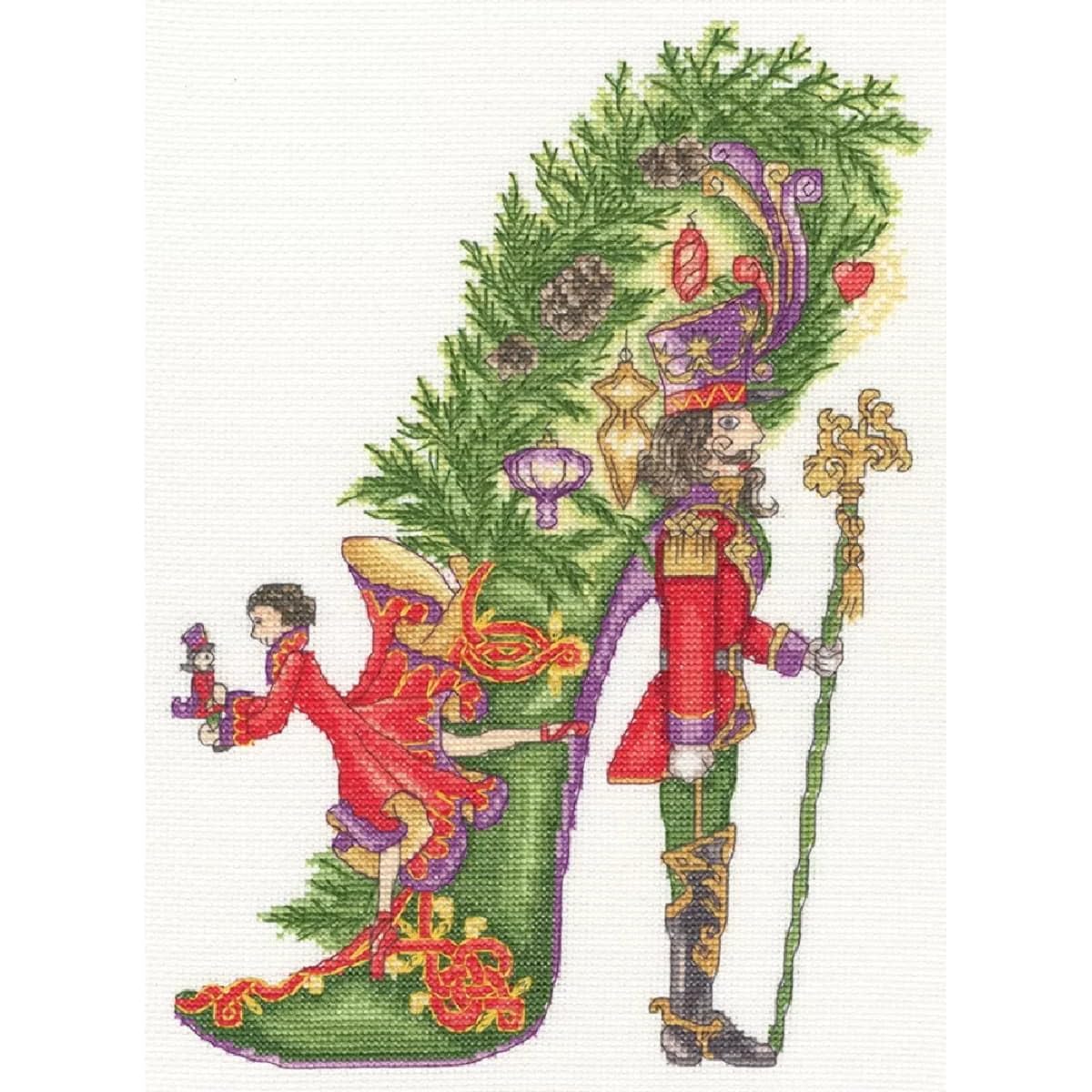 Bothy Threads Counted Cross Stitch Kit - A Christmastide Tale