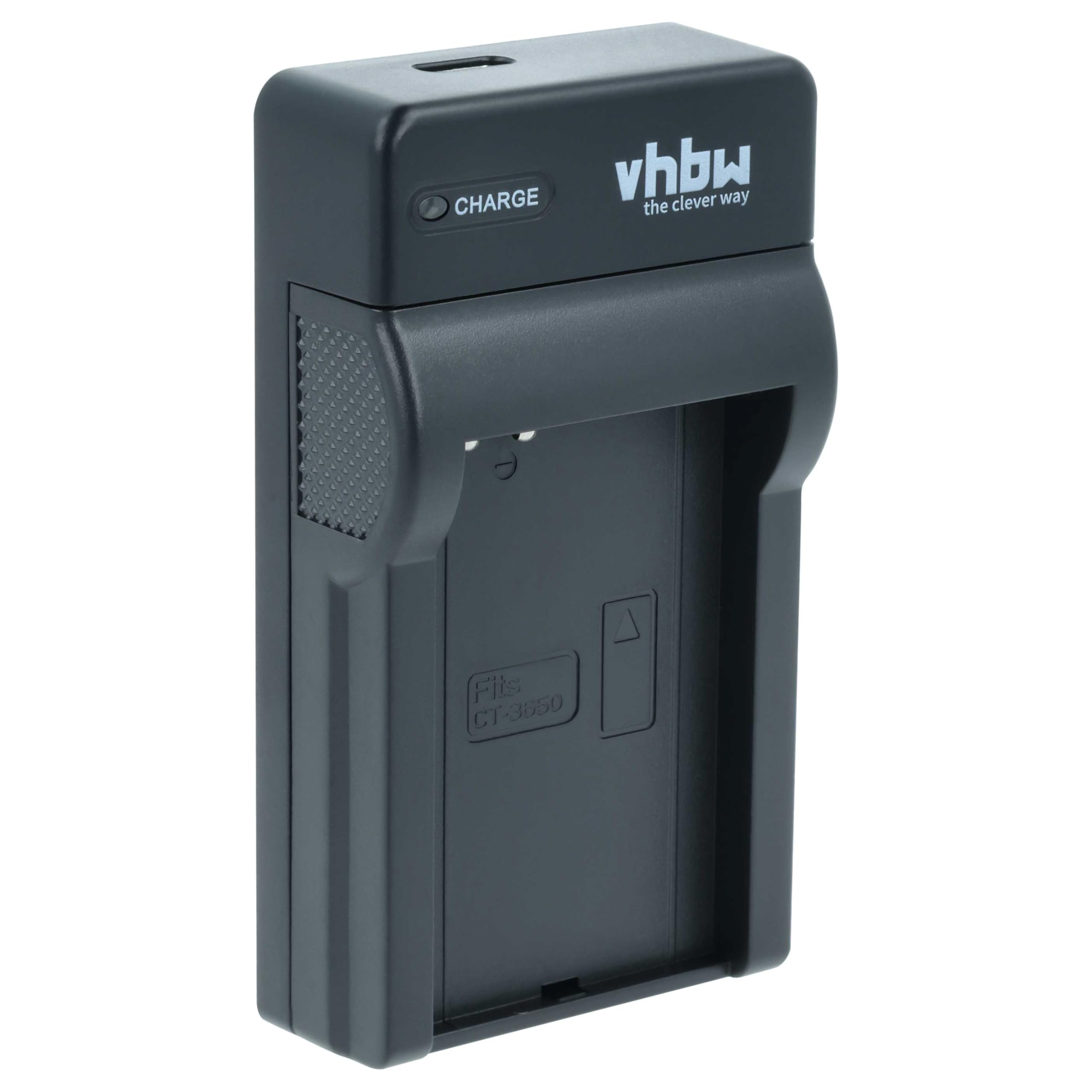 vhbw Ładowarka USB kompatybilna z Nokia BL-5C, BL-5CA, BL-5CB aparat cyfrowy, kamera, akumulator Action Cam - ładowarka