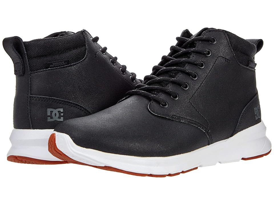 DC Mason 2 (Black/White) Men's Shoes INTERNATIONAL SHIPPING