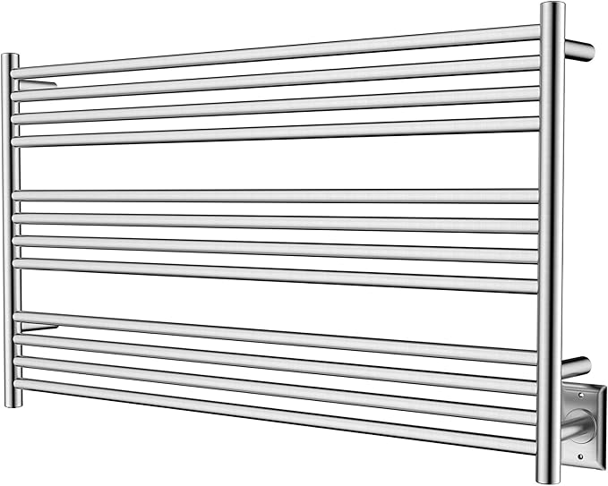 Amazon HEATGENE Towel Warmer 12 Bar Towel Dryer WallMounted Plugin