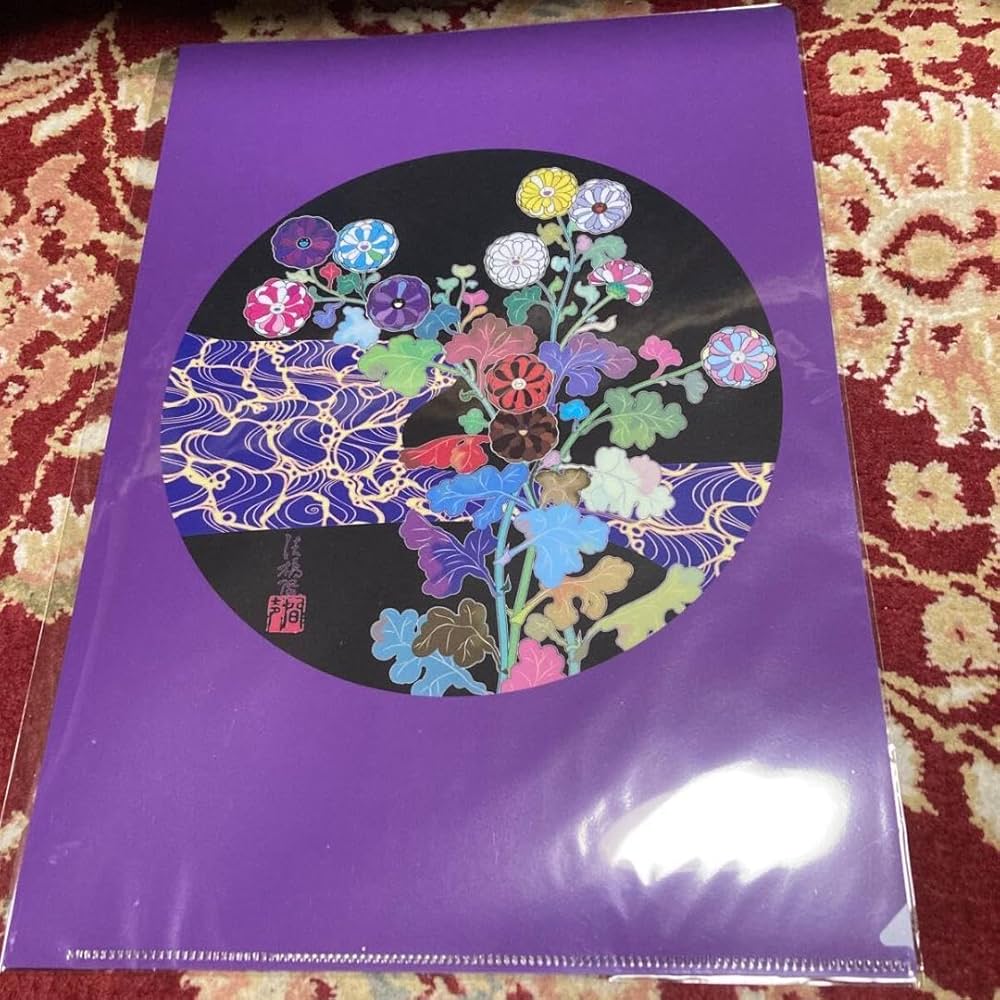 Amazon.co.jp: 京セラ美術館『村上隆もののけ京都展A4クリアファイル