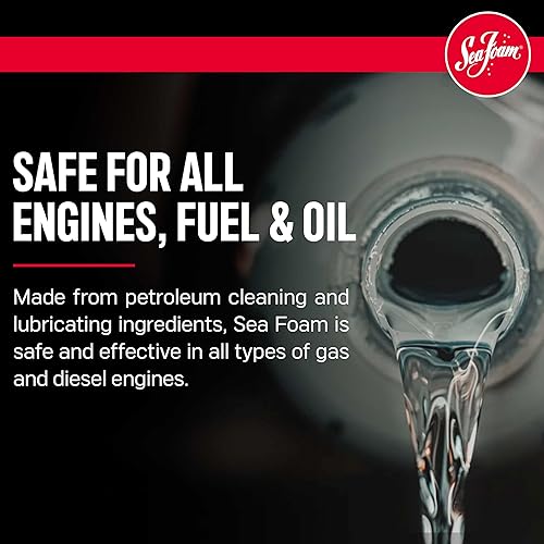 Miniatura 3 de Tratamiento Sea Foam SF16-12PK de motor de automóvil espuma marina de 192 onzas liquidas paquete de 12 blanco y rojo