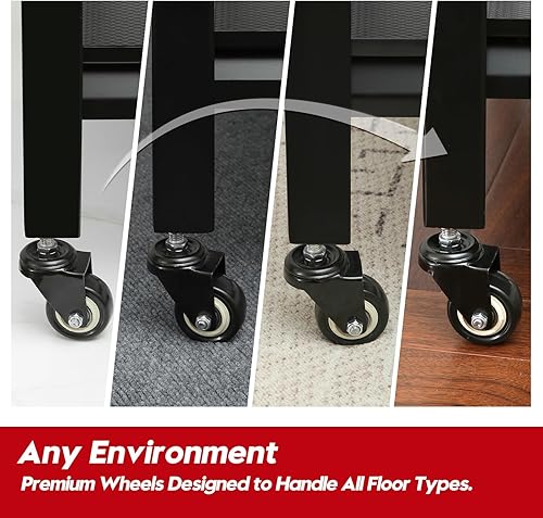 Miniatura 6 de Estantería de garaje de 5 niveles, estantes de almacenamiento resistentes, estantes de metal ajustables de 72 pulgadas para sótano de garaje,