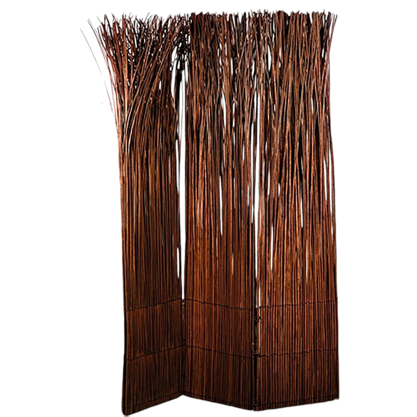 DESIGN DELIGHTS PARAVENTO Nature | 160x120 cm (AxL), Legno di salice, Marrone | divisorio per Ambienti, Parete divisoria, paravanti, paravant