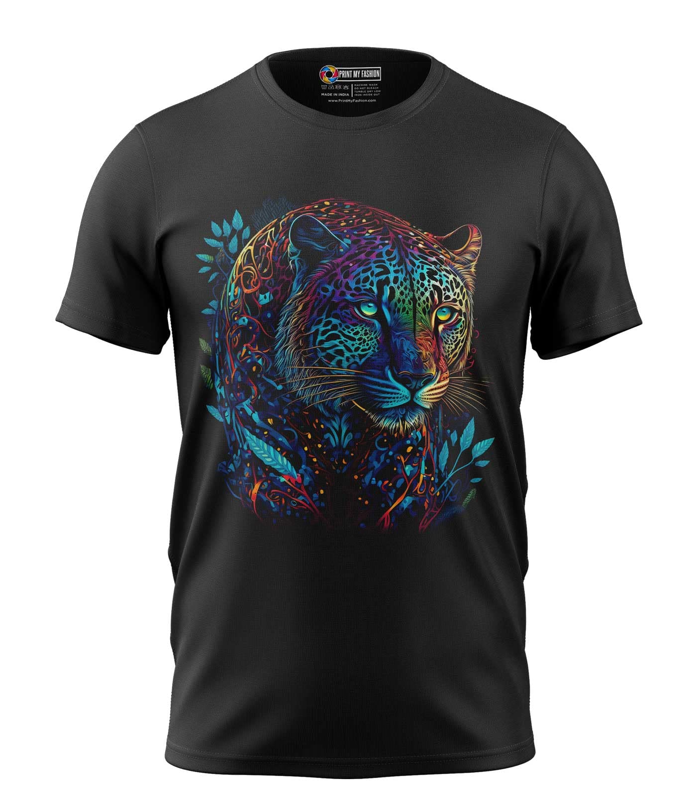 Print My Fashion Boys T-Shirt Tiger Crawl