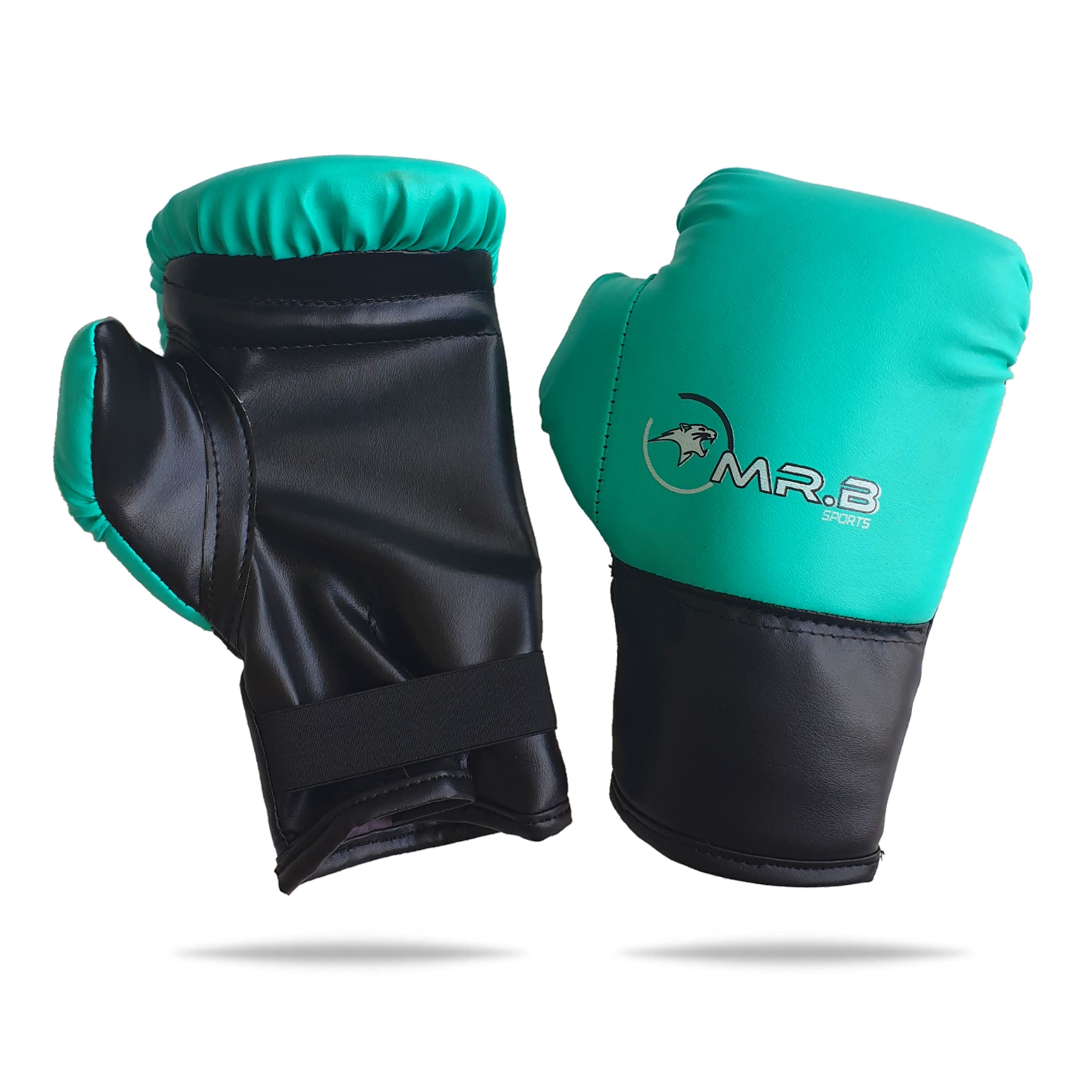 MR.B SPORTS Kids Boxing kit (Filled Punching Bag, Gloves and Headgear, Age 2-9 & 7-13) Years Kid Set for Boxing and Training (C Green Age 2-9 Years) 3