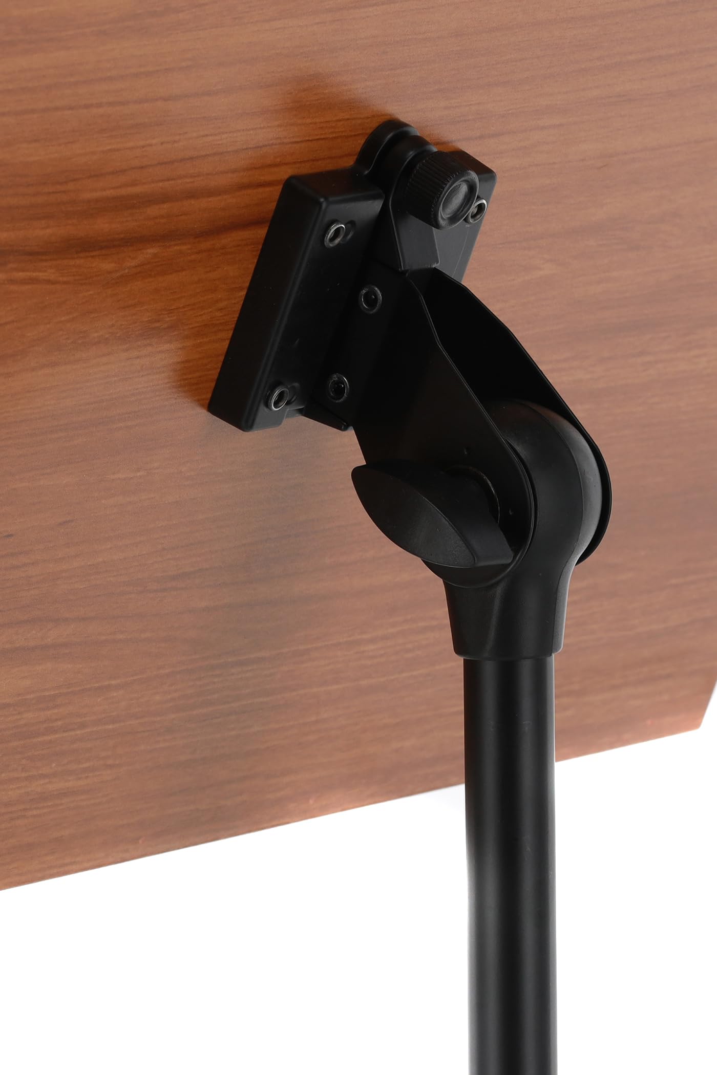 GEWA leggio per orchestra - Piastra in legno marrone - Treppiede nero - ABS e connessione a prisma - Piedi pieghevoli - Altezza 67-120 cm - Peso 4,0 kg