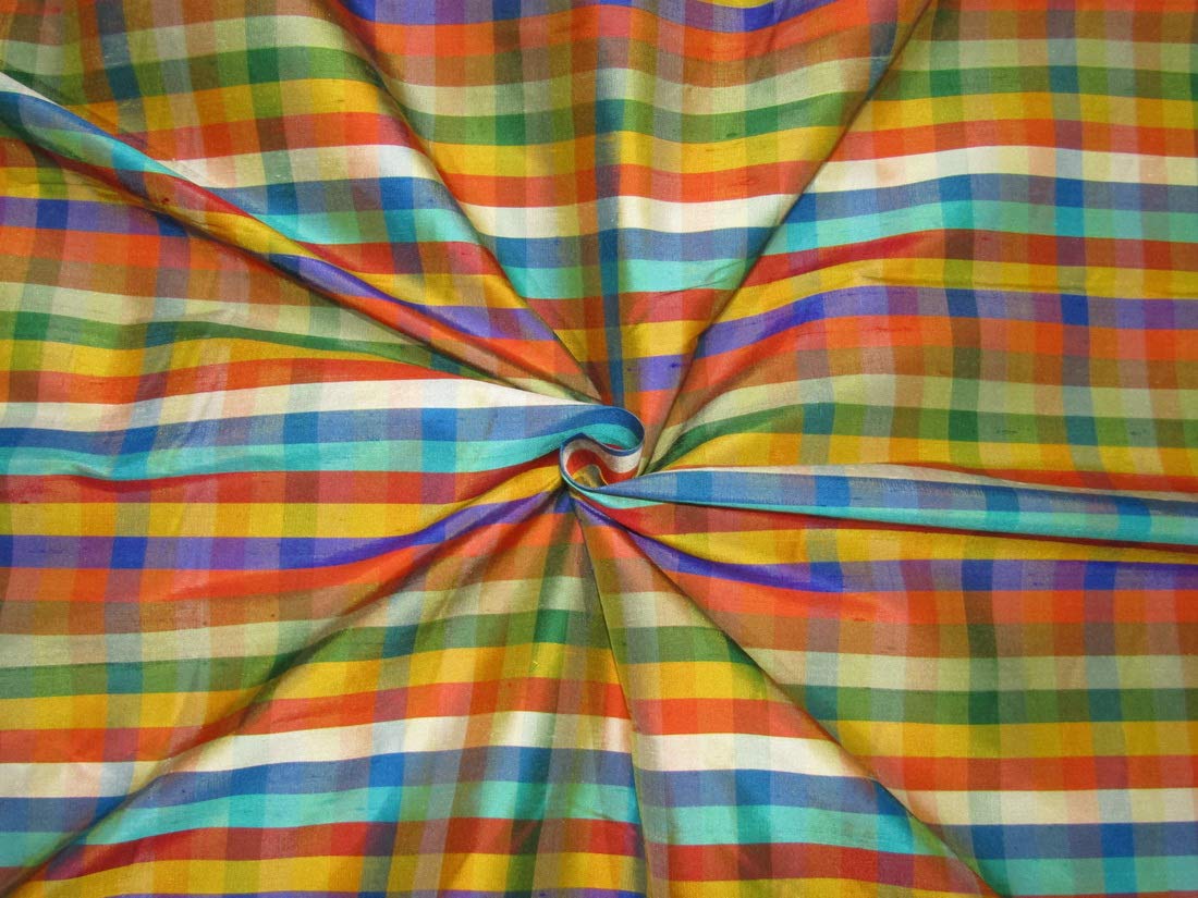 Tissu 100% soie Dupioni multicolore haut de gamme pour haute couture