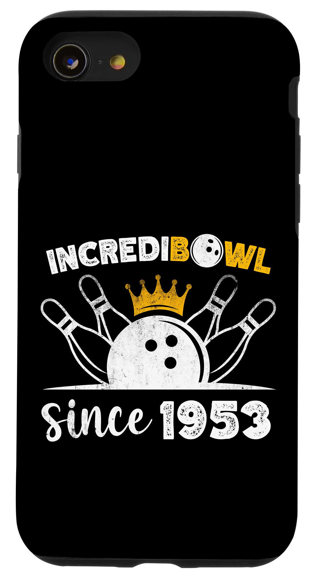 iPhone SE (2020) / 7 / 8 Incredibowl since bowling king queen birthday Case