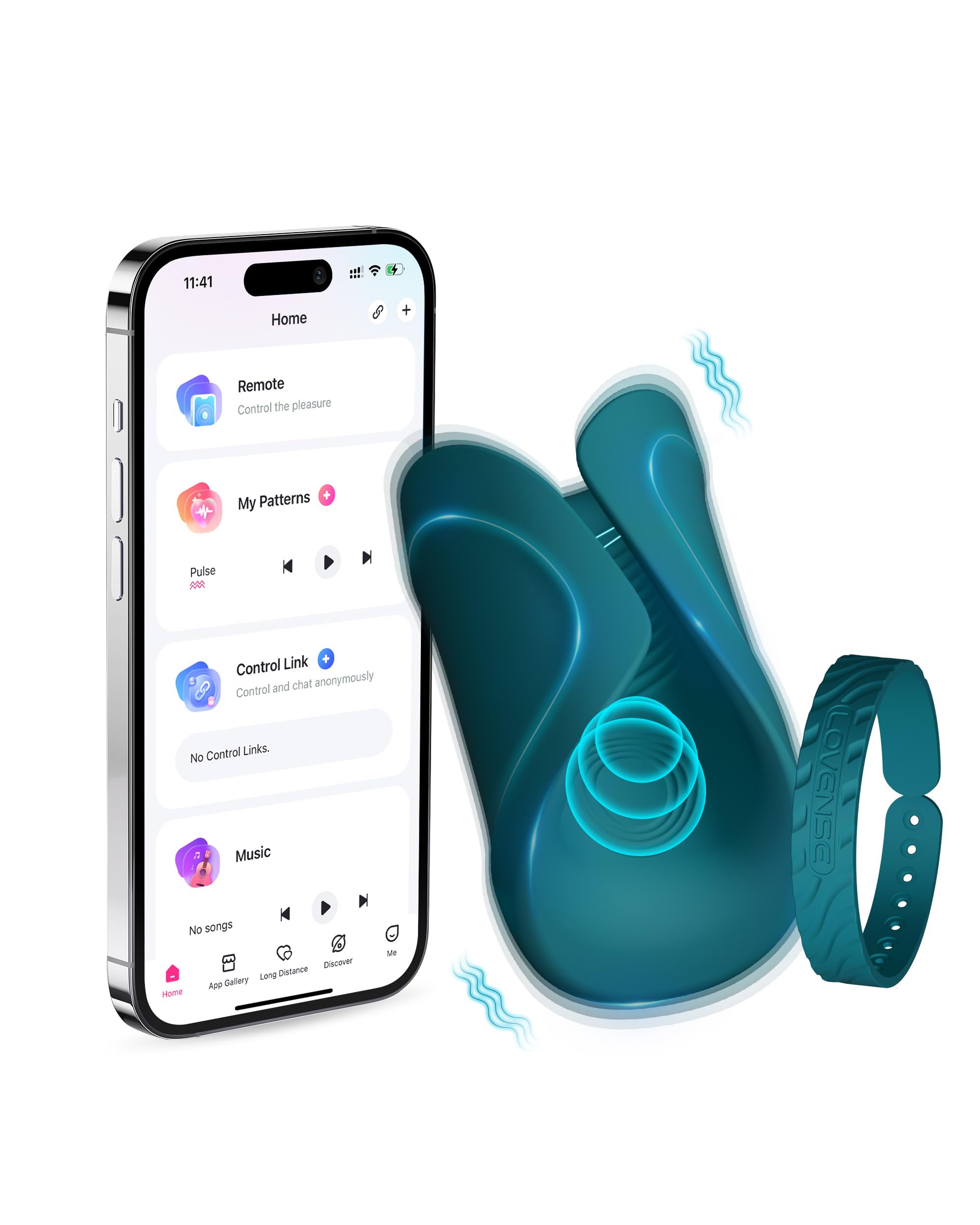 LOVENSE Gush 2 Automatic Male Masturbator Stroker, Vibrating & Oscillating Adult Sex Toys & Games with Endurance Training App Remote Control Penis Vibrator Massager Cock Ring, with Adjustable Buckles