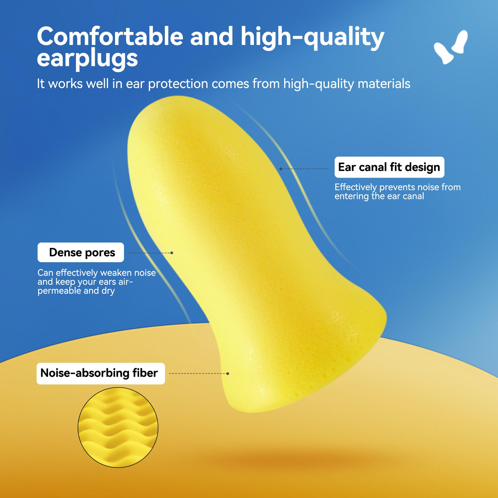 Otoflat 36 Tappi Per Le Orecchie In Cera D'api Naturale – Protezione Udito SNR 29 DB – Morbidi, Ipoallergenici, Per Sonno E Viaggi – Confezione Da 3 (36 Pezzi) - 5