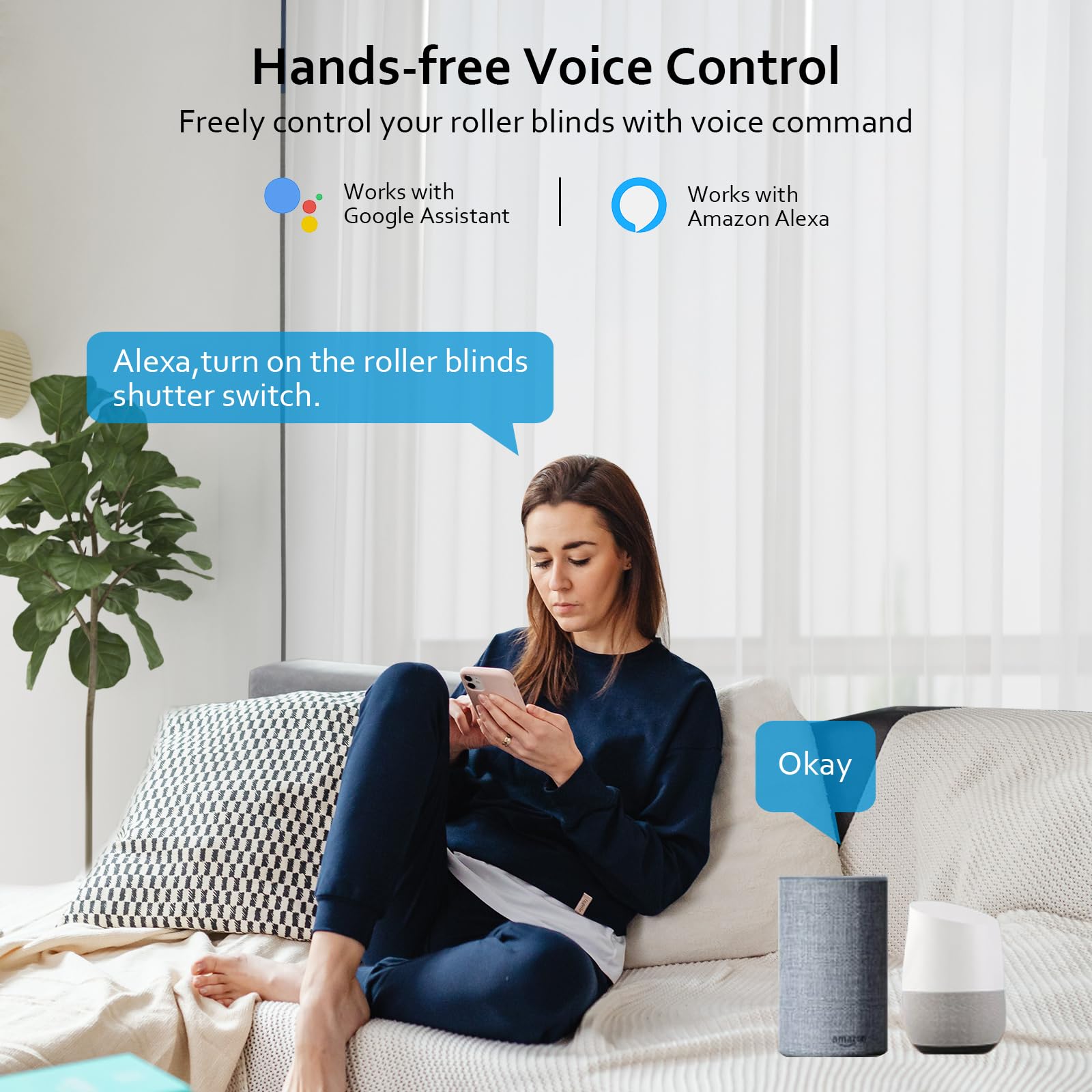 Interruptor Persianas WiFi, Módulo de Persianas Control por Porcentaje | de APP y Voz Compatible con Alexa y Google Home, Relé de Persianas, para Motor Persiana Toldos Cortinas Tublar