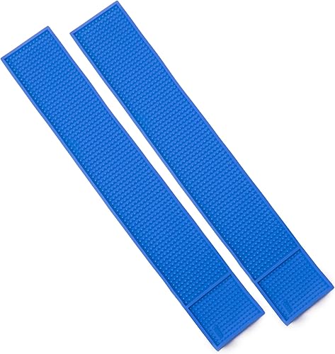 Miniatura 10 de Tapete de goma para derrames de 24 x 4 pulgadas  Tapete de servicio de mezcla de bebidas antideslizante esencial para camarero profesional para