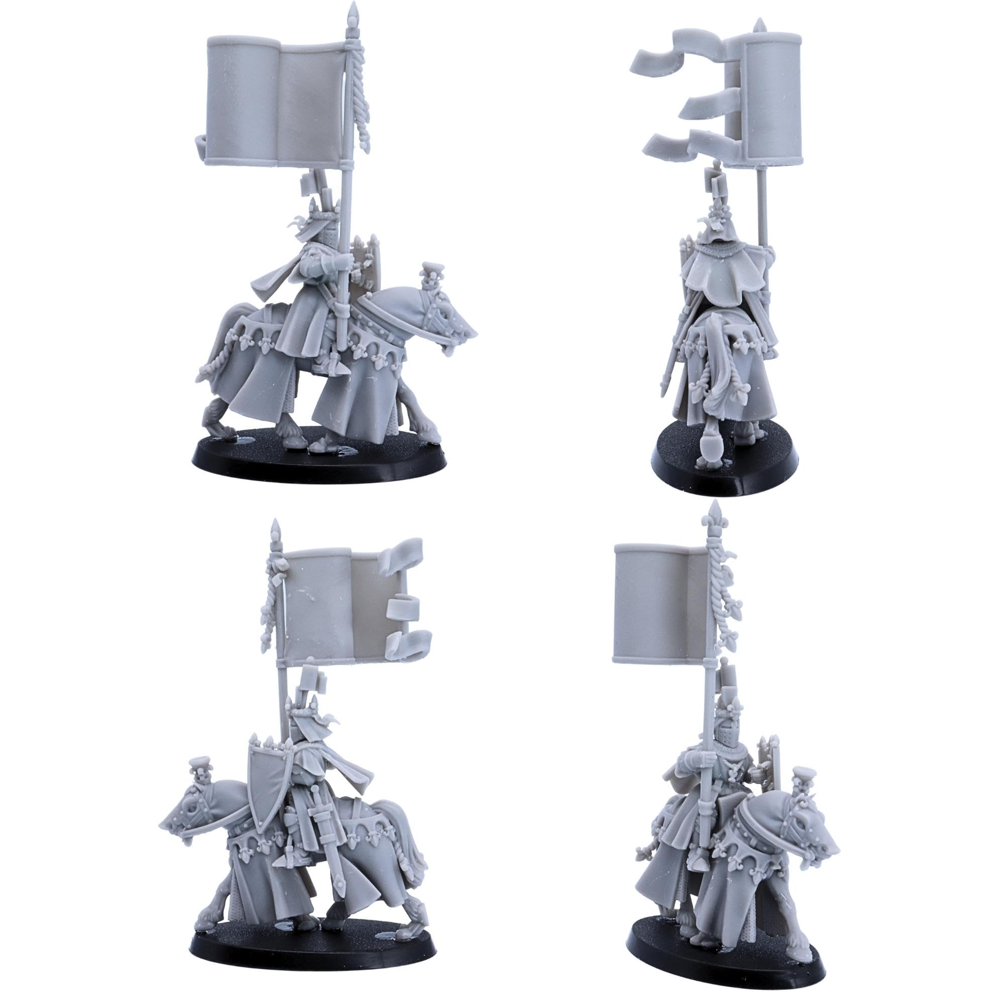 Medieval Royal Knights Cavalleria Spearmen, Highlands Miniature Giochi di ruolo storici gioco TTRPG NPC Wargaming