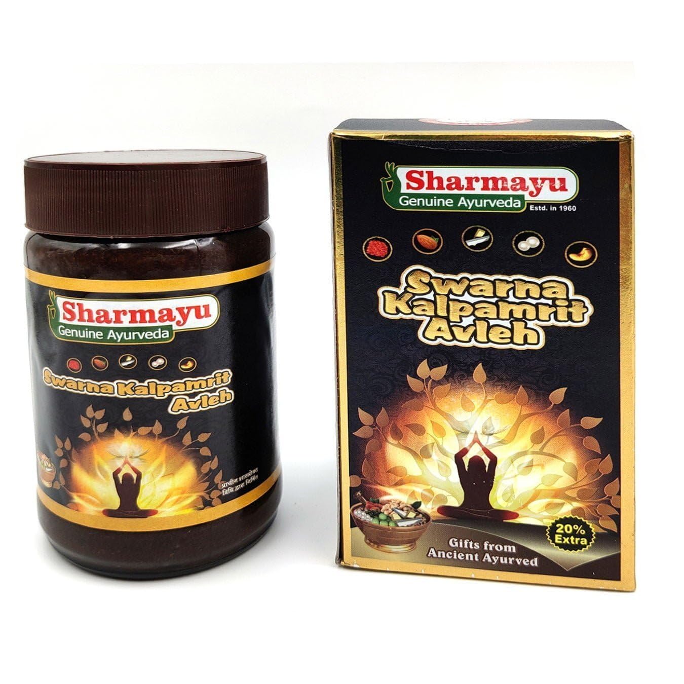 Sharmayu Swarn Kalpamrit Avleha, 500 gm + 100 gm