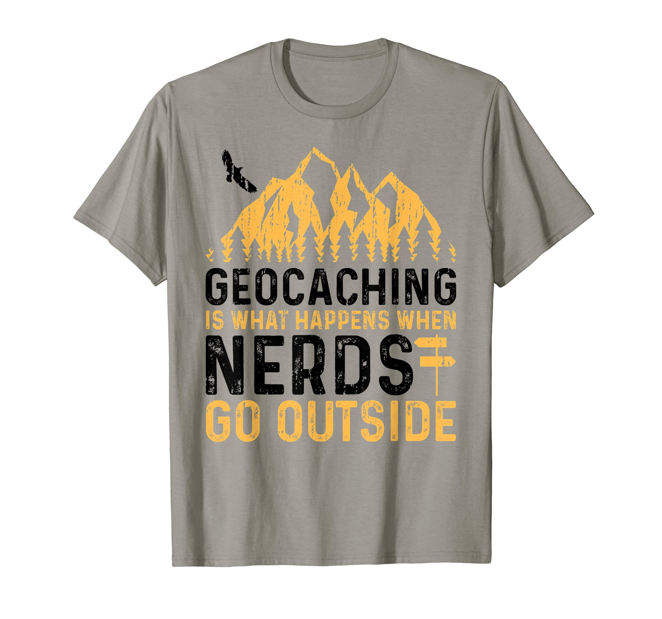 DesignsByJnk5 GeocachingGeocaching Is What Happens When Nerds Go Outside - Geocache T-Shirt