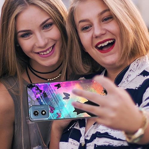 Miniatura 7 de Funda para Moto G Play 4G 2024 de 6.5 pulgadas, esquinas a prueba de golpes, parte trasera de vidrio, antiarañazos, funda protectora delgada y suave