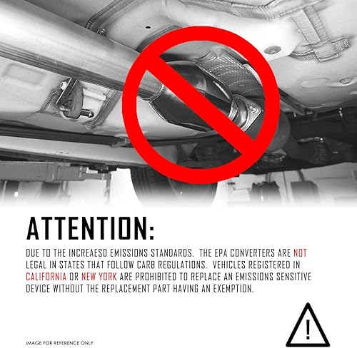 Miniatura 6 de DNA MOTORING Tubo de escape del convertidor catalítico del estilo de la fábrica compatible con 03-07 Nissan Murano 3.5L, OEM-CONV-039