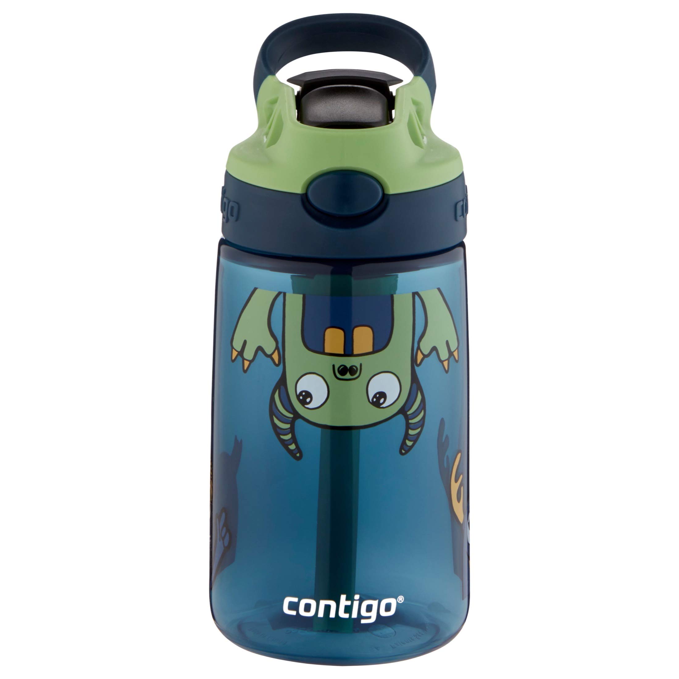 AUTOSPOUT Water Bottle, 14 oz, Monsters