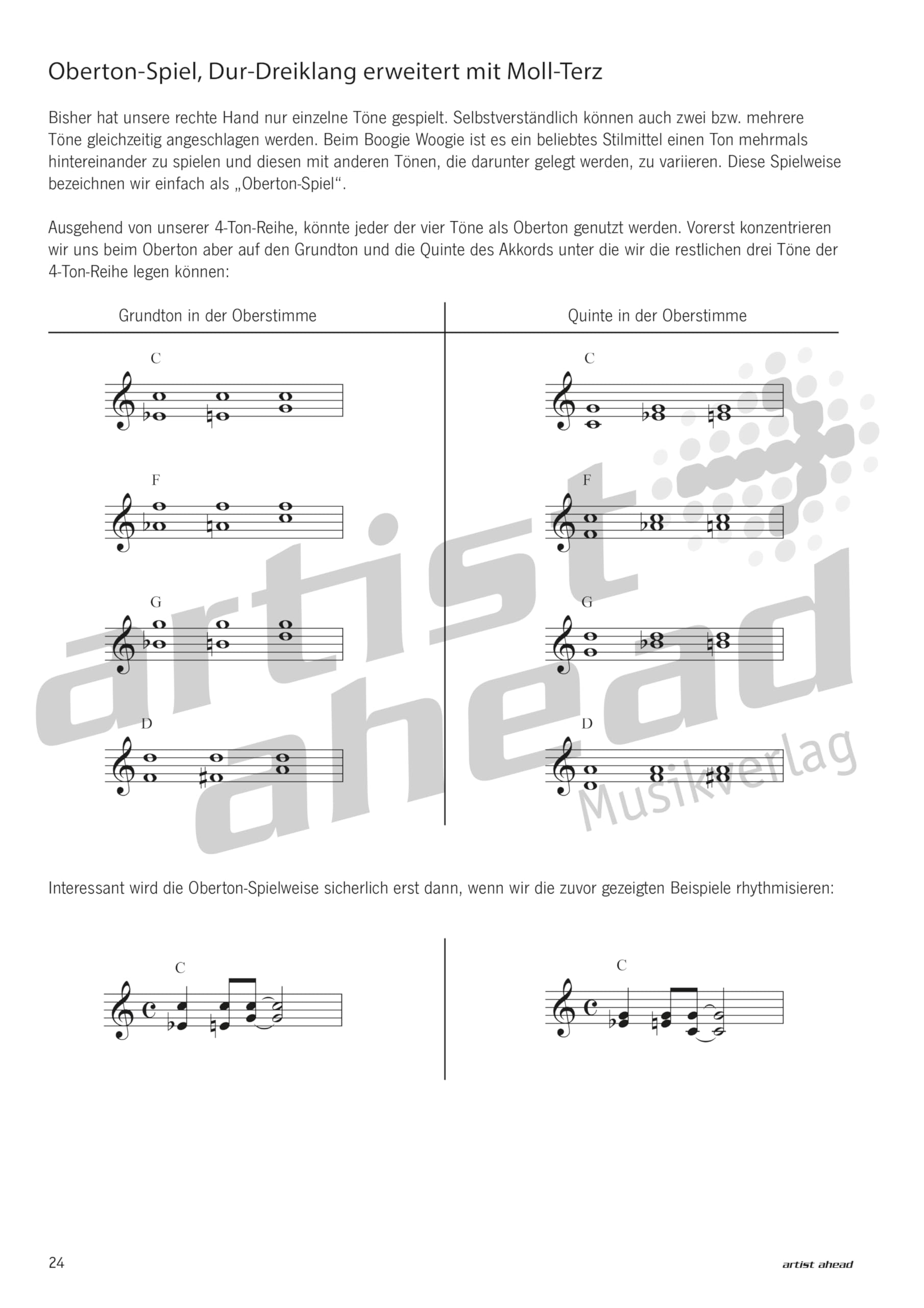 Boogie Woogie Starter: Der leichte Einstieg zur Boogie- & Blues-Improvisation (inkl. QR-Codes + Audio-Download). Lehrbuch für Klavier. Piano. Klavierschule. Klavierstücke. Klaviernoten. Musiknoten