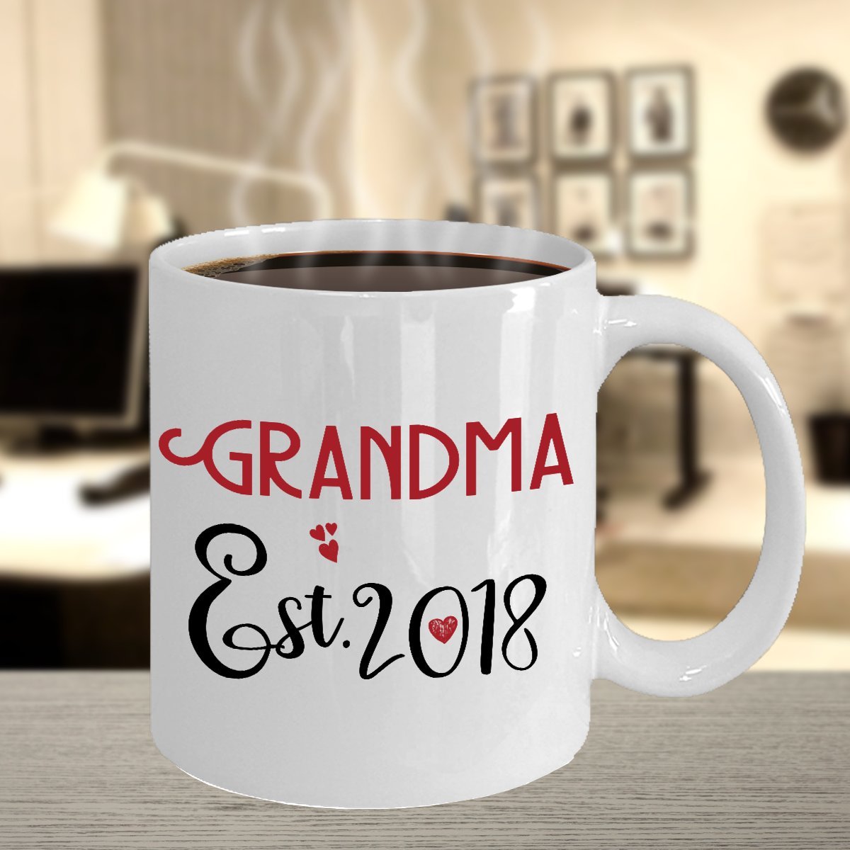 Amazon.com: EpicMugs Grandma Est.2018 Mug - 11 Oz Ceramic Coffee Mug Tea  Cup - Best Funny And Inspirational Gift - Grandma Mug Gifts : Home & Kitchen
