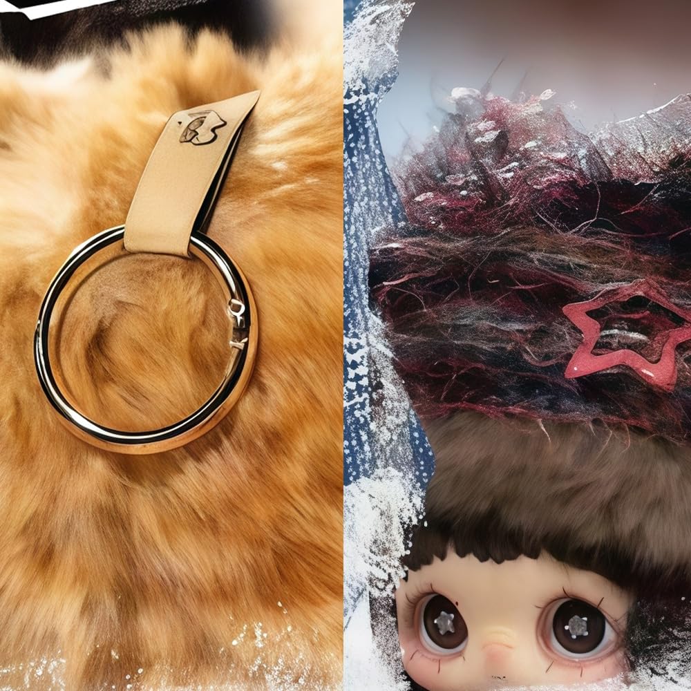 niannyyhouse Plüschpuppe Blind Box, Cat Academy Collector Series, 17,8 cm, niedliche gefüllte Plüschfiguren, Sammlerstück-Ornamente (6 Stück)