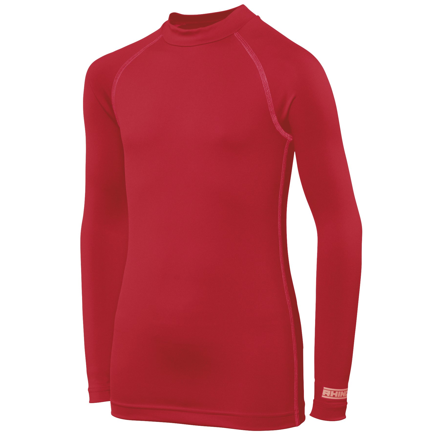 Rhino - Maglia Basica Invernale - Bambino (S-M (9-10 Anni)) (Rosso)