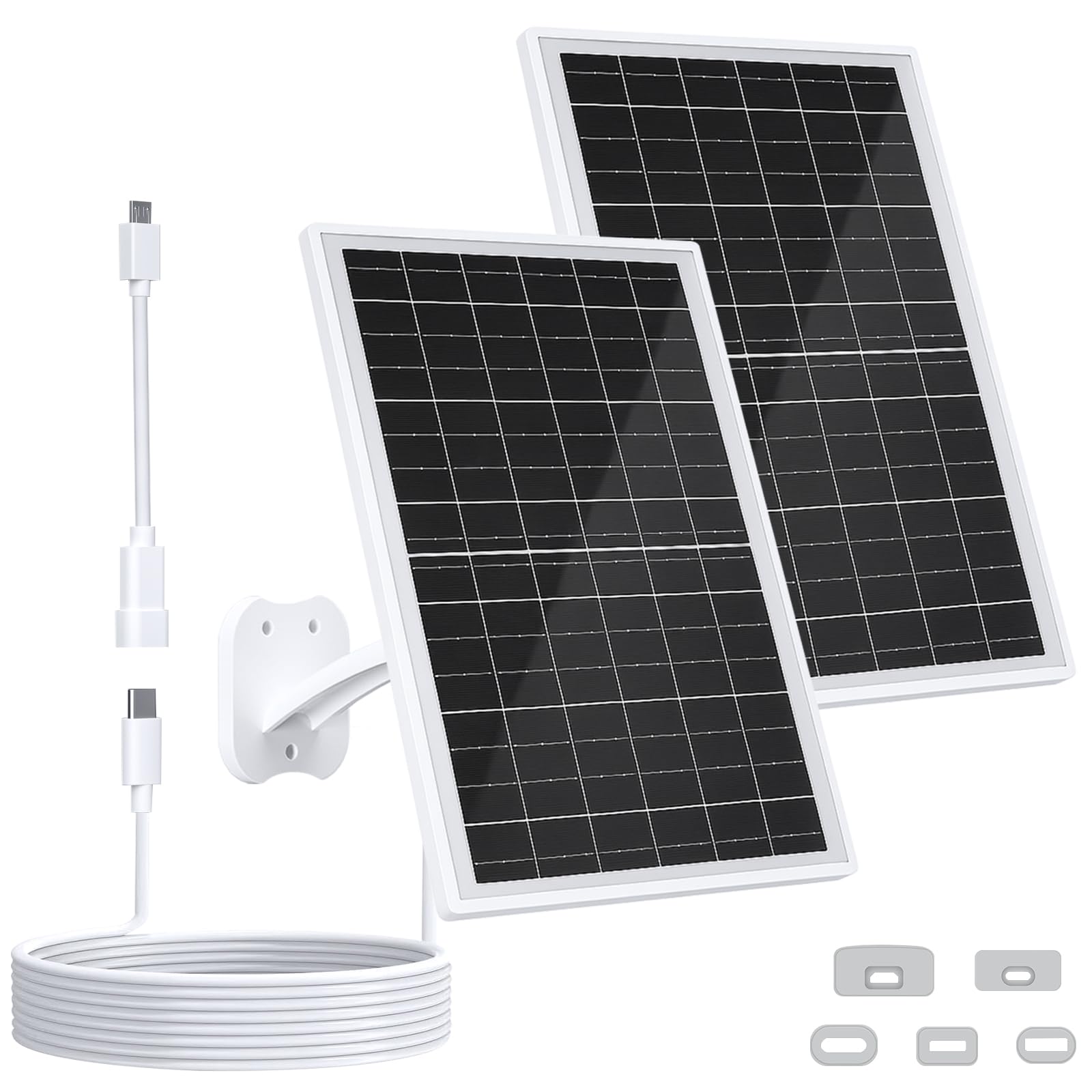 Amazon.co.jp: FUTUREZEN 13W ソーラーパネル Eufyカメラ用 5V USB/USB