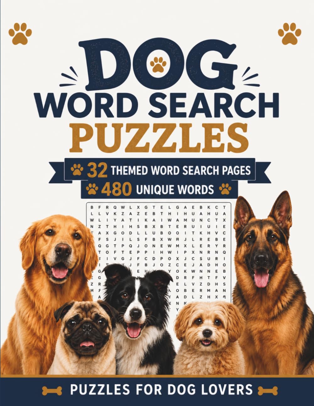 Dog Word Search Puzzles: Puzzles for Dog Lovers