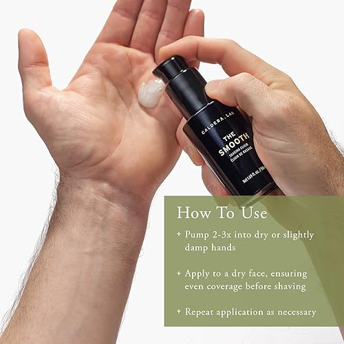 Miniatura 5 de Caldera + Lab Elixir de afeitado orgánico y orgánico con certificado suave, vegano, exfoliante y botánico antioxidante