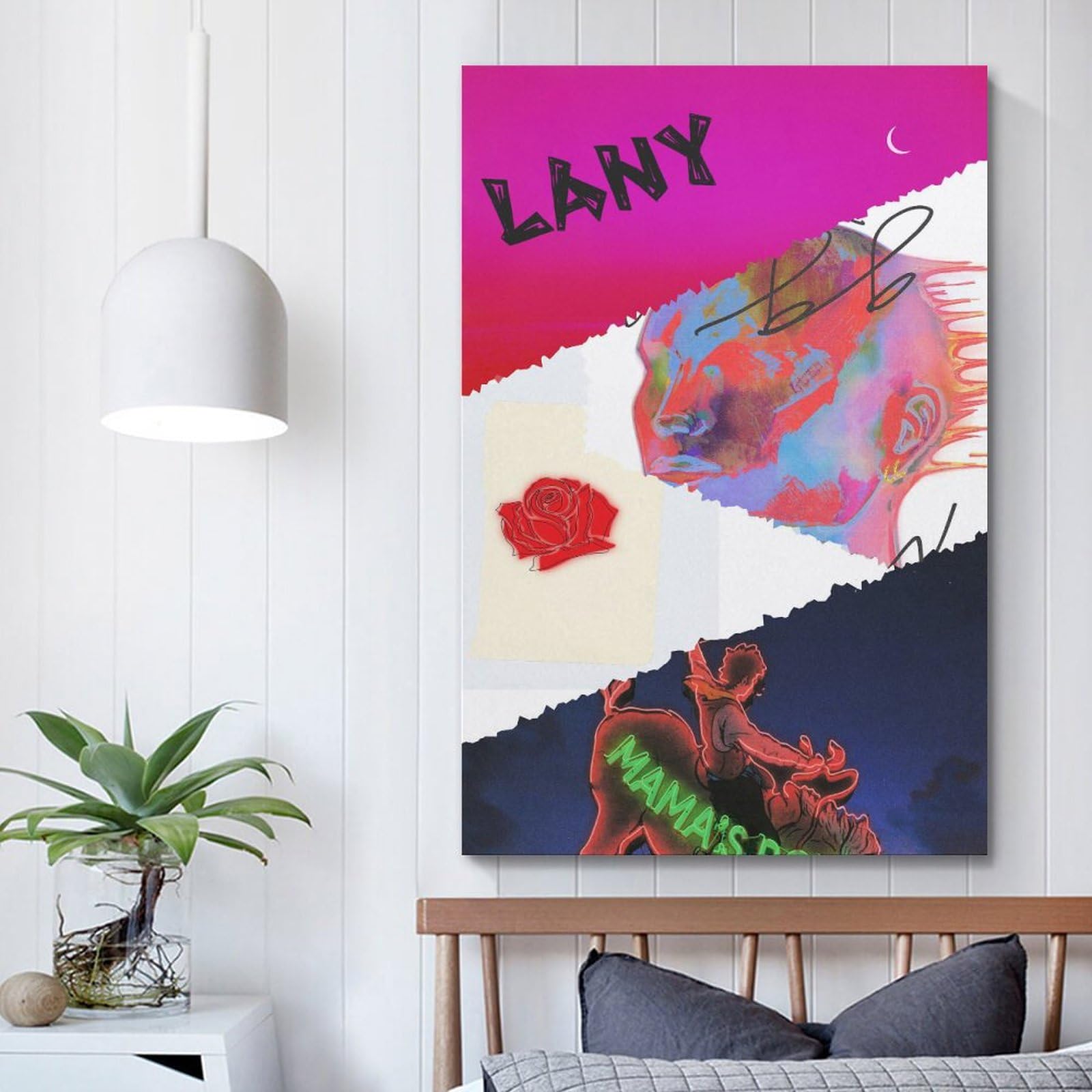 Amazon.co.jp: YNTNDYGV Lanyポスターアルバムカバーポスター 音楽