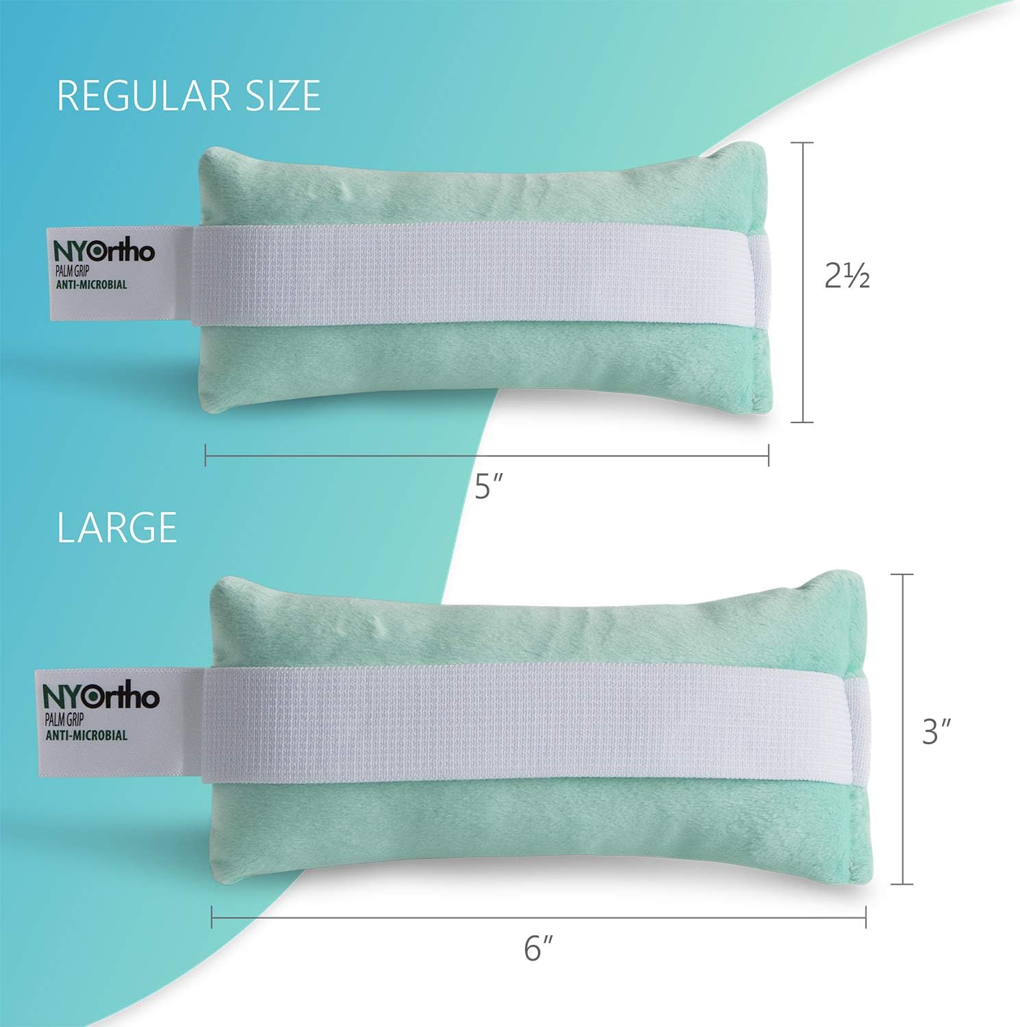 Top Rated NYOrtho Pair of Palm Grips Hand Contracture Cushions with Elastic Band - Sweat Resistant Machine Washable Palm Protector 🔥 Hot Deals NYOrtho Pair of Palm Grips Hand Contracture Cushions with Elastic Band - Sweat Resistant Machine Washable Palm Protector