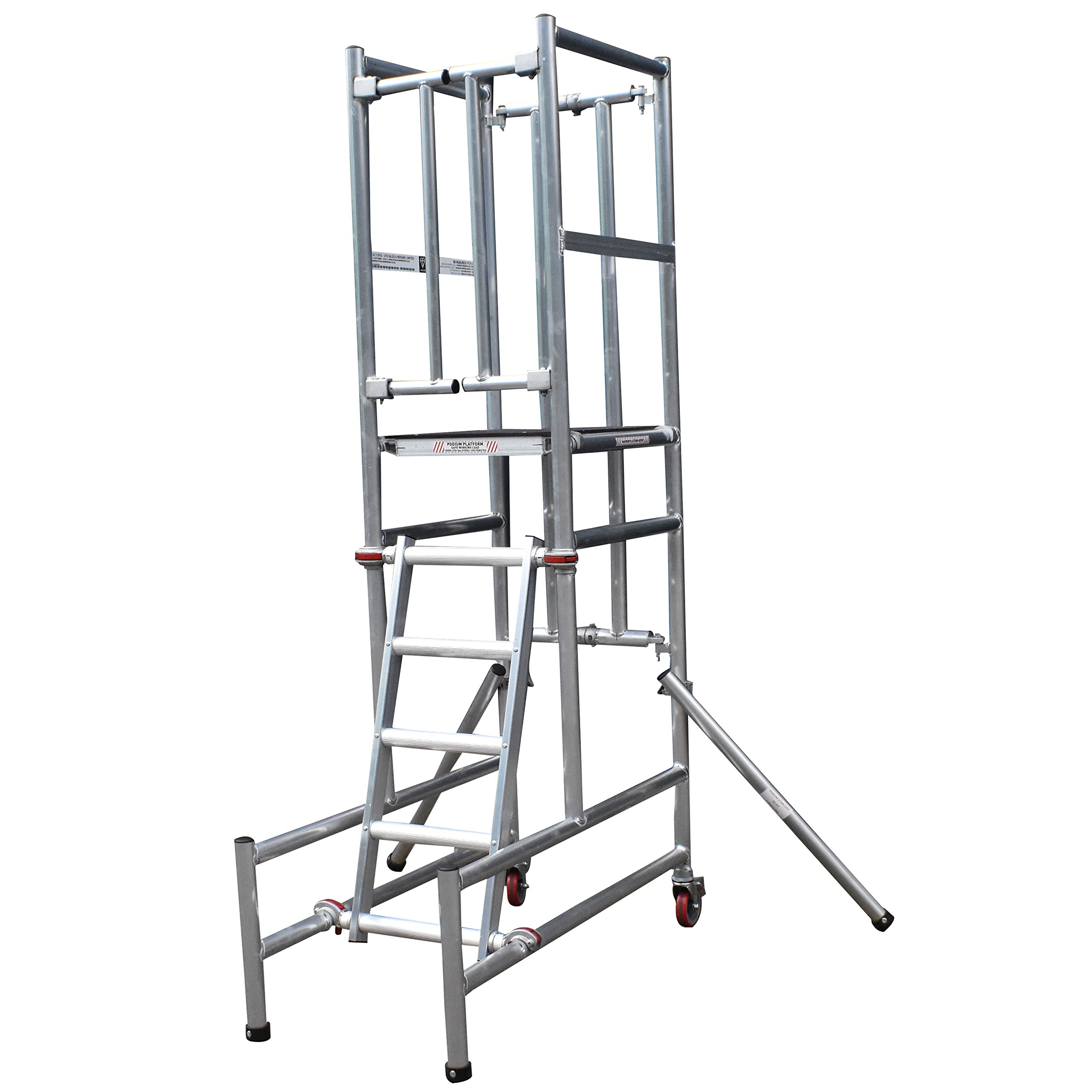 Bps Access Solutions Silver Bs8620 Industrial Podium Step/Steps (1.5M Platform Height)