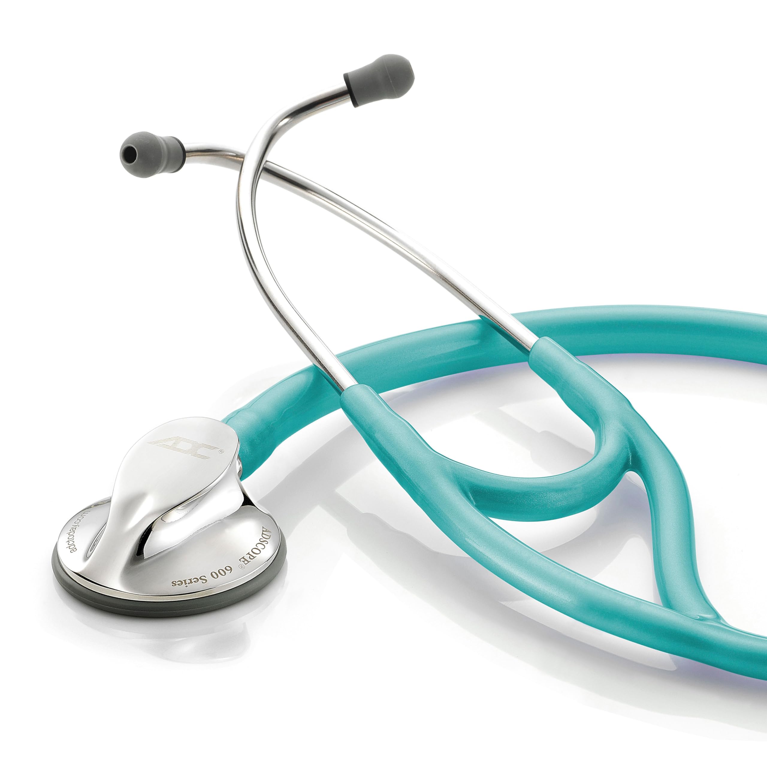 ADC Adscope 600 - Platinum Multifrequency Stethoscope - Metallic Caribbean
