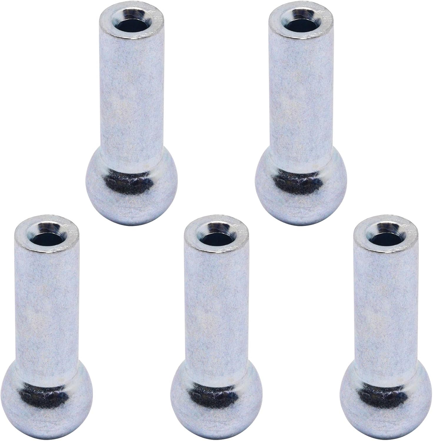 5PCS Cable Ball Stopper, Gym Exercise Machine Accessories for 5mm Cables Fitness Equipment Durable Wire Rope Port Joint Replacement Parts for Home Gym Machine