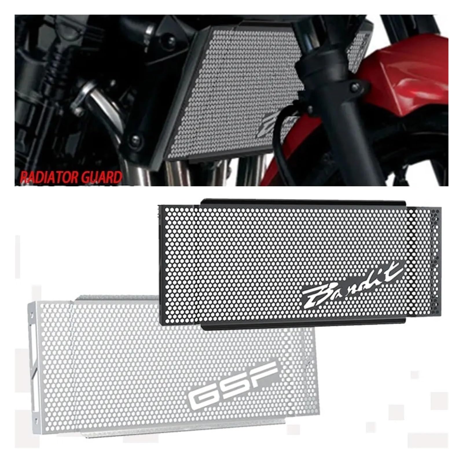 Grille radiateur Moto pour GSF650 S pour Bandit 2007-2014 GSF 650