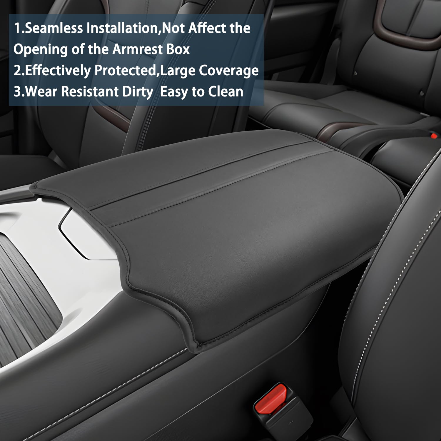 BIBIBO For 2025 Armada Center Console Cover 2025+ Nissan Armada (SV/SL - View #4