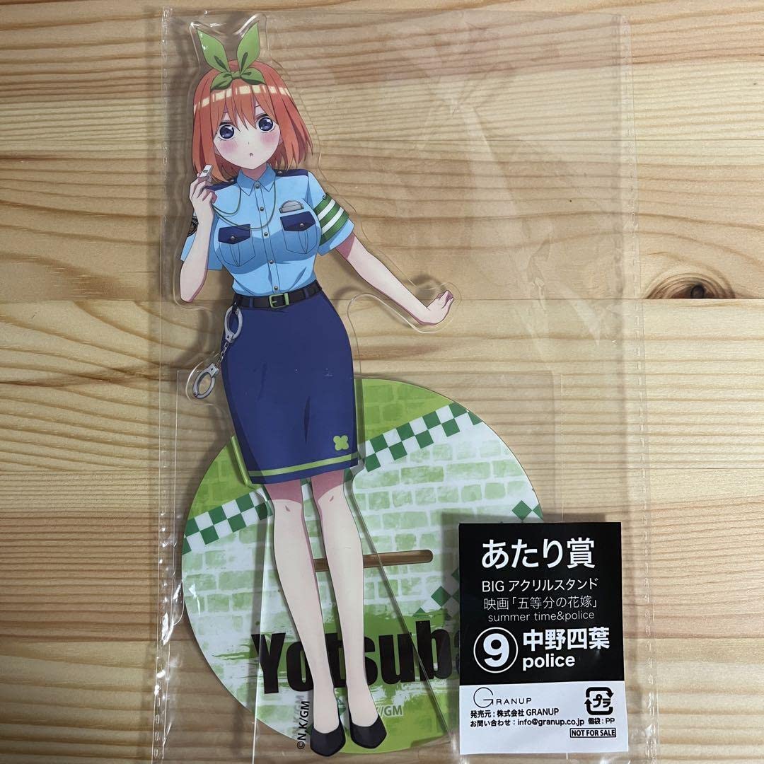 Amazon.co.jp: 五等分の花嫁 中野四葉 ドリーム缶バッジくじ police 