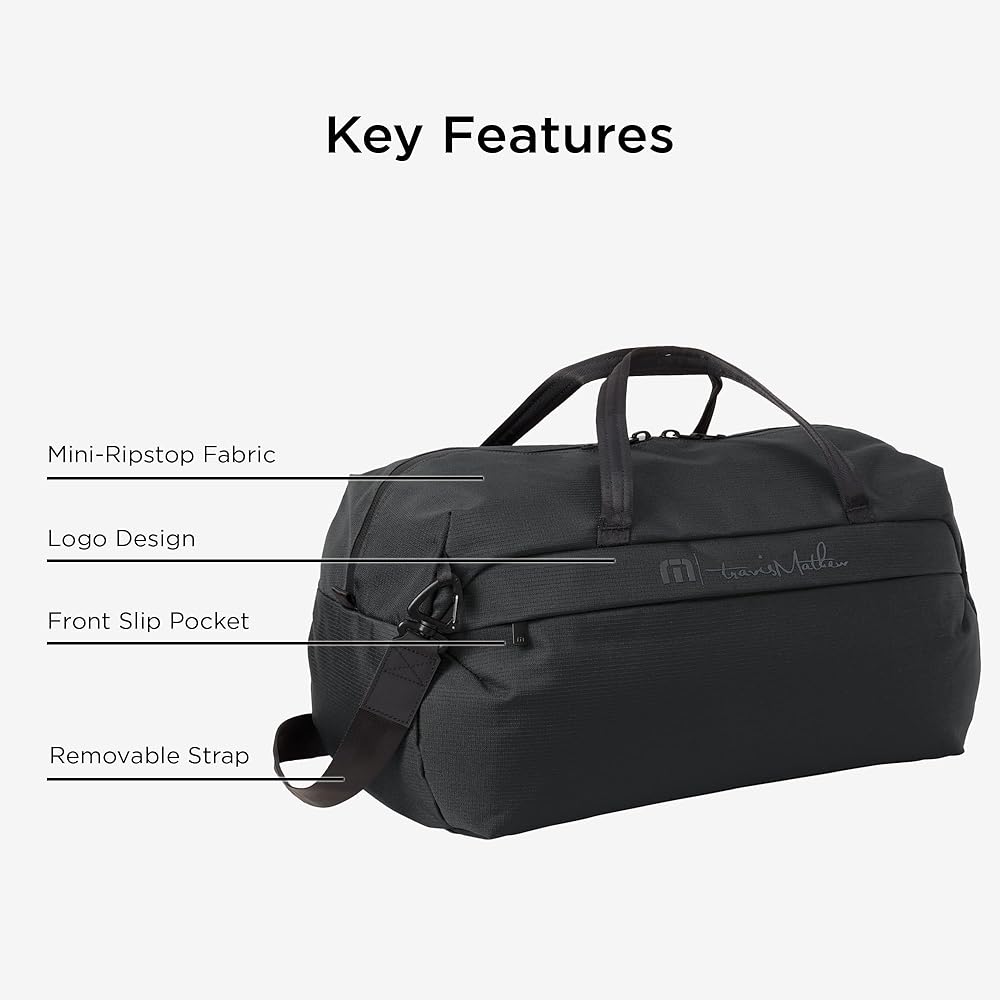 Amazon.com | TravisMathew Lateral Duffel Weekender Bag | Travel