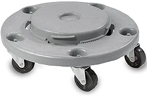 1040 Trash Can Dolly with Heavy Duty Bolted Casters