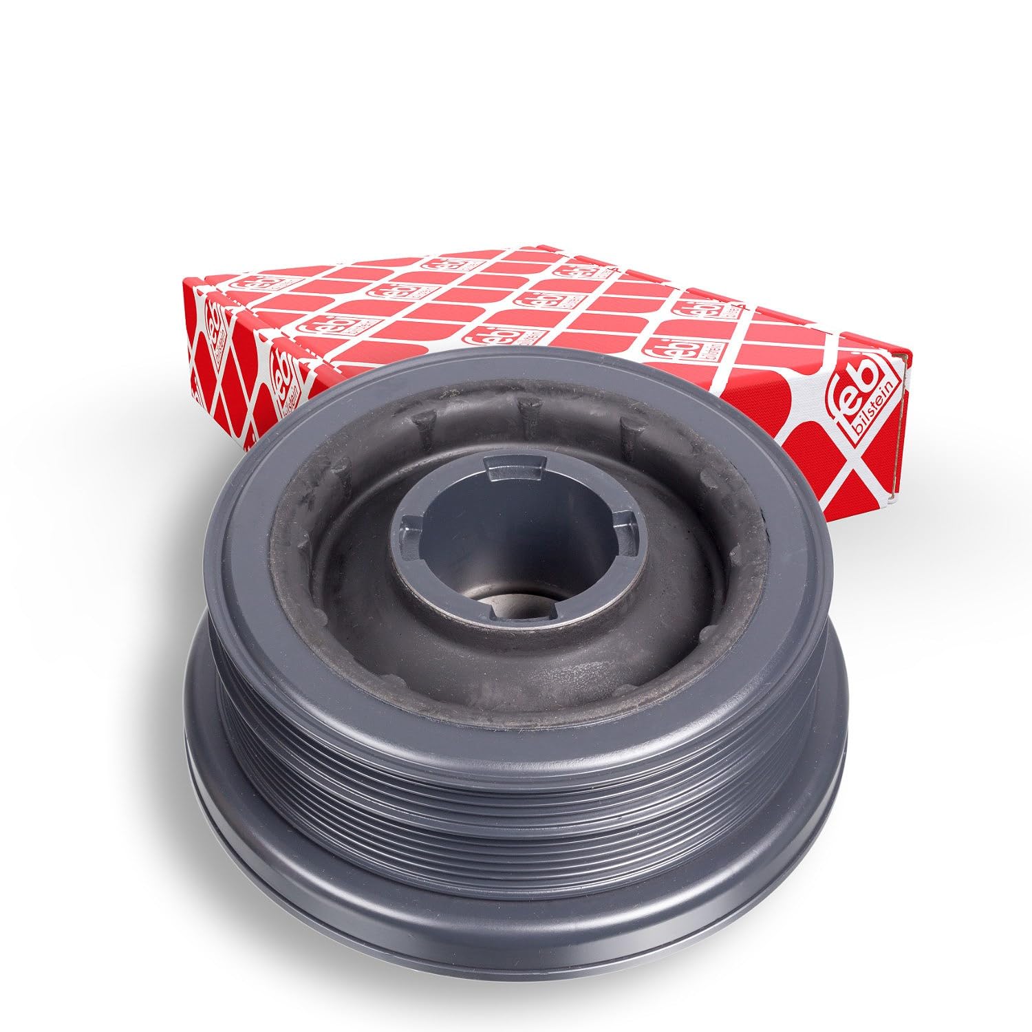 febi bilstein 27340 Riemenscheibe (entkoppelt) für Kurbelwelle, 1 Stück