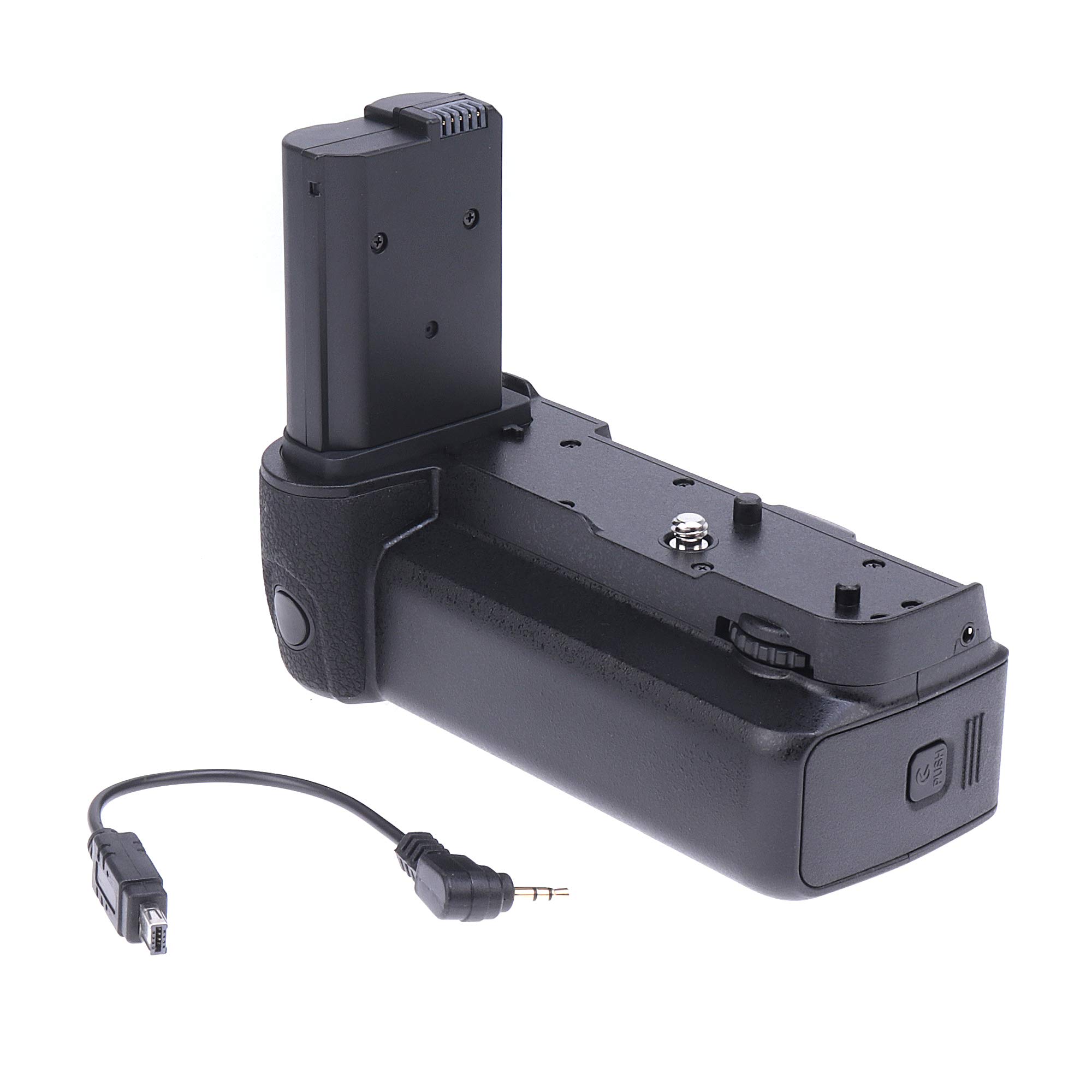Hersmay Vertikaler Batteriegriff für Nikon Z6 / Z7 / Z6 II / Z7 II Ersatz als MB-N10 Multifunktions-Batteriehandgriff, Funktioniert mit EN-EL15 EN-EL15B Batterie
