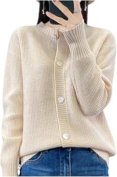 トップス OHOTORO Flow High Neck Cardigan flow high neck