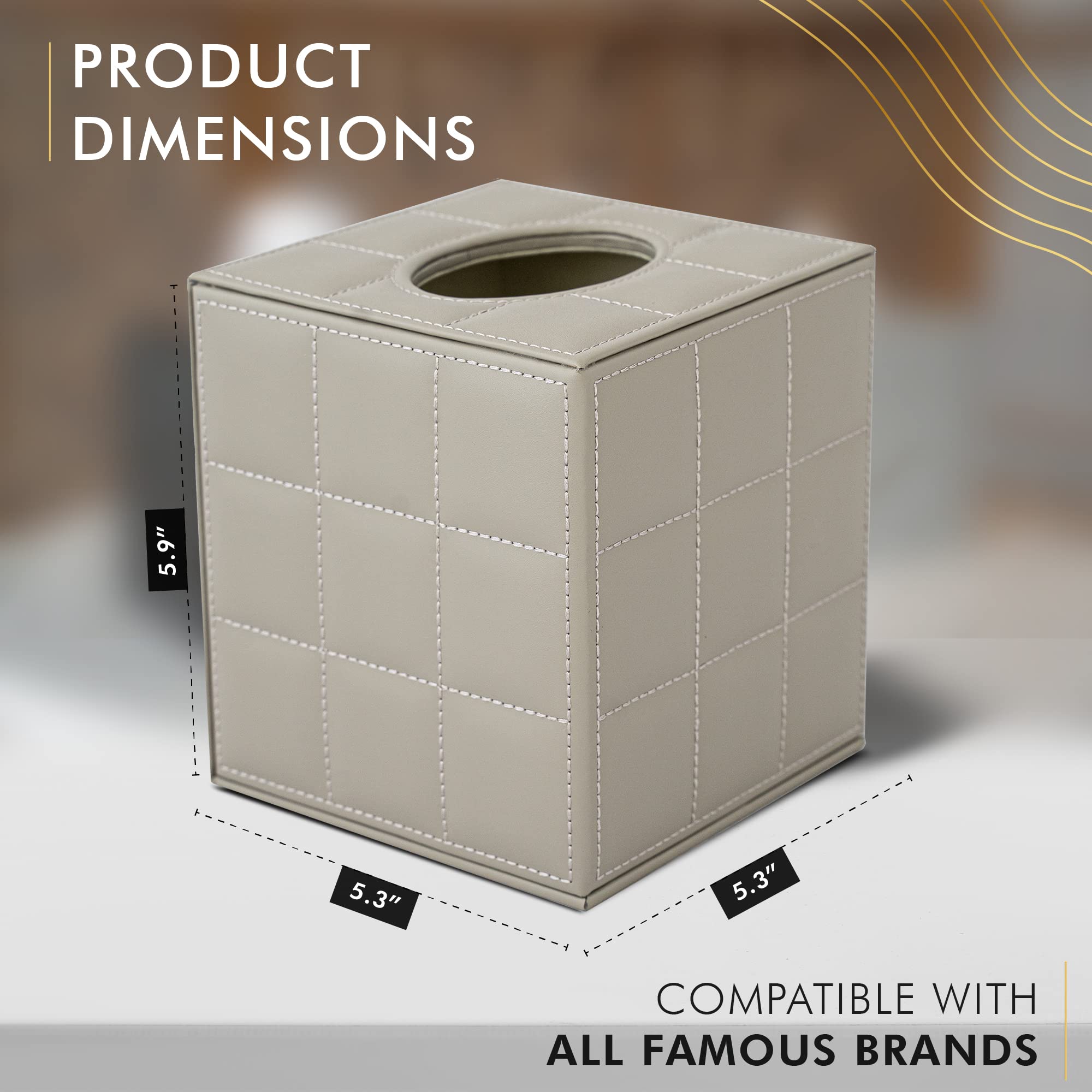 Luxury Tissue Box Luxury Leather Tissue Boxes | Premium Decorative